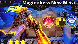 MAGIC CHESS STRONGEST 2 GOLD HERO ROGER ANGELA SKILL 1 | MLBB MAGIC CHESS BEST SYNERGY COMBO TERKUAT