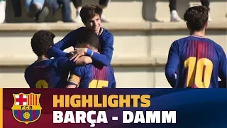 [HIGHLIGHTS] FUTBOL (Juvenil A): FC Barcelona - DAMM (3-0)