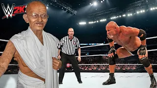 Mahatma Gandhi vs. Goldberg (WWE 2K24) - rematch