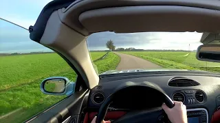 Mercedes SL 55 AMG Roadster R230 Test Drive POV