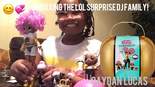 Unboxing the lol SURPRISE O.M.G 24k dj FAMILY! | Caydan Lucas |