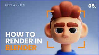 Blender Beginner Tutorial - How to Render in Blender - Blender 3.4