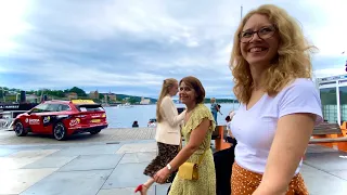 Interviewing Oslo 4K  july 2021 ⚽️ Football UEFA EURO 2020 by oslo elsa67