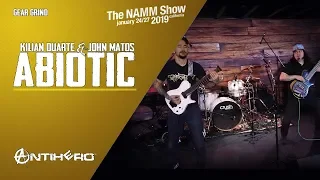 John Matos & Kilian Duarte of ABIOTIC perform at NAMM 2019