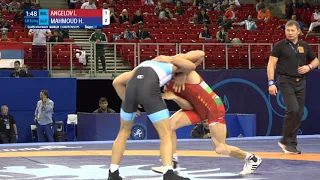 Qual. GR - 60 kg: I. ANGELOV (BUL) v. H. MAHMOUD (EGY)