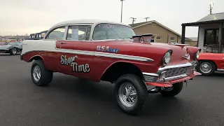 1956 Chevy Bel Air "Gasser" 2 Door Post SOLD $26,900 Maple Motors #932