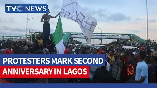 #ENDSARS: Falz, Mr Macaroni Join Youths as They Mark Second Anniversary