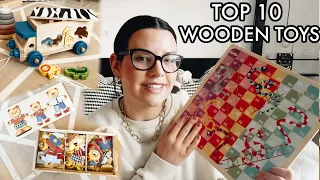 TOP 10 WOODEN TOYS | MONTESSORI GIFT INSPIRATION