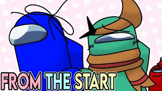 From The Start 💙 || Blue & Turquoise || Among Us || Animation Meme