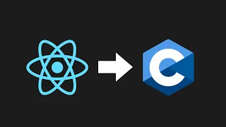 You don't need React if you have C - Native UI is the Future