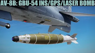 AV-8B Harrier: GBU-54 Laser JDAM (TOO/Relative) Tutorial | DCS WORLD