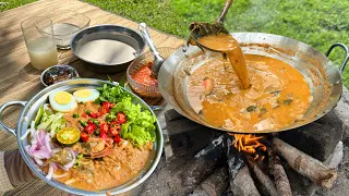 LAKSA UTARA DAPUR KAYU | Confirm makan BeRTAMBAH TAMBAH  ❗️❗️