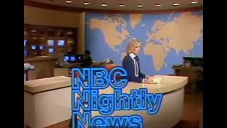 NBC Nightly News w/ Jessica Savitch Opening | "The Mission" By John Williams