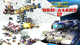 Red Alert 2 | Frozen Sun | (7 vs 1 + Superweapons)