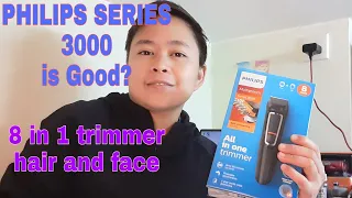 UNBOXING PHILIPS HAIR AND FACE TRIMMER | MULTIGROOM SERIES 3000