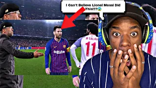 Reacting To The Day Lionel Messi Showed Mohamed Salah & Jurgen Klopp Who Is The Boss