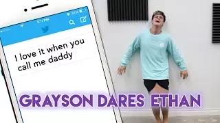 Grayson Dares Ethan!!