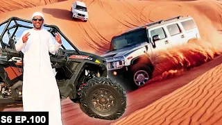 1000CC Insane Buggy and Hammer Desert Safari to Burj Khalifa Fireworks  S06 EP.100 | MIDDLE EAST