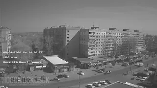 Timelapse 08-04-2020 - Новомосковск, Украина