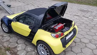 Smart Roadster K20 tests