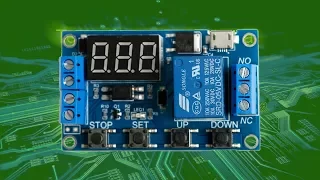 Relay with timer and trigger control