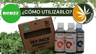 BioBizz Trypack Outdoor Pack Completo de Fertilizantes de Marihuana