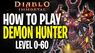 Diablo Immortal Demon Hunter Guide | Demon Hunter Build & Leveling Guide