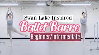 Swan Lake Inspired Barre | Beginner Intermediate Ballet Class | Kathryn Morgan
