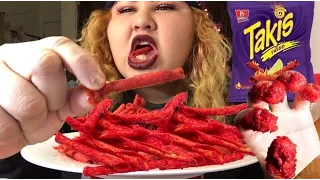 Hot Takis Challenge/ MUKBANG