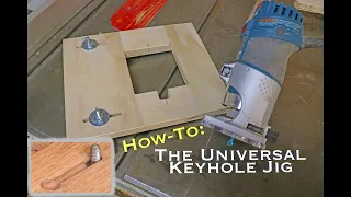 How to: Building a universal Keyhole slot jig