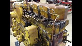 Caterpillar D2 #5J1113 Diesel Engine Assembly Ep.48: Precoms, Injectors & Fuel Lines