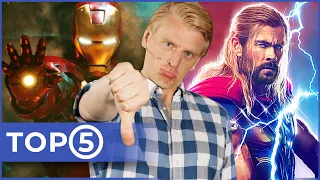 Die schlechtesten Marvel-Filme: Leider auch mit Thor 4 😱