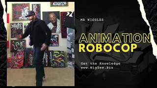 Mr Wiggles ROBOCOP ANIMATION scene 2 Hip Hop Dance