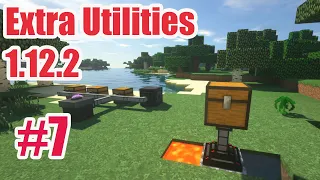 GravityCraft.net: Полный гайд Extra Utilities 1.12.2 #7 Трубы, генератор булыжника, indexer