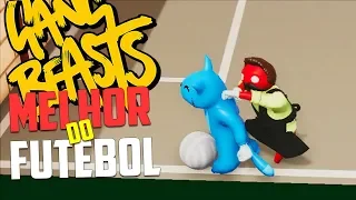 Gang Beasts com o Melhor do Futebol Momentos Engraçados