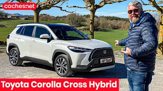 Toyota Corolla Cross Hybrid 2023 | Prueba / Test / Review en español | coches.net