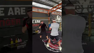 Tim Tszyu Training With His Father Kostya Tszyu Working On Technique🔥