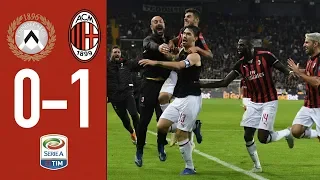 Highlights Udinese 0-1 AC Milan - Matchday 11 Serie A TIM 2018/19
