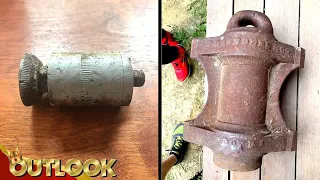 What Is This Mysterious Heavy Cylindrical Object And This Heavy Iron Found In Coastal New England?