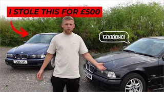 GOODBYE BMW  E36, HELLO BMW E39! £500 CAR CHALLENGE!