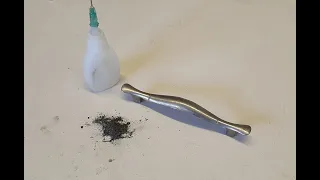 Japon Yapıştırıcı ve Sigara Külüyle Kulp Tamiri  /  Handle Repair With Super Glue and Cigarette Ash