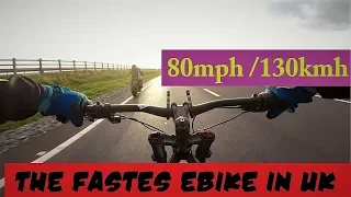 20KW / 20 000W most powerful and fastest ebike in UK. 80mph+. First test