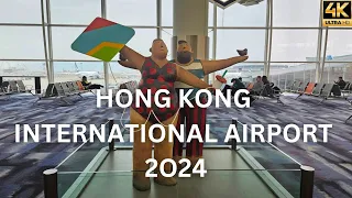 Hong Kong International Airport Update 2024 Complete Tour in 4K Ultra HD 🇭🇰
