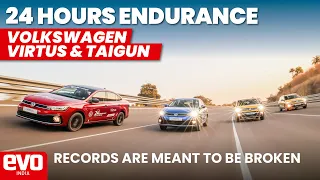 Breaking the 24 Hours Endurance Record with Volkswagen Virtus and Taigun | evo India
