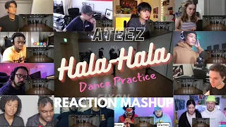 ATEEZ(에이티즈) - 'Hala - Hala' Dance Practice REACTION MASHUP