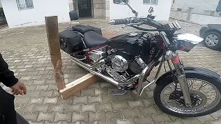 HOW TO MAKE MOTORCYCLE LIFT STAND | MOTORCYCLE LIFT STAND