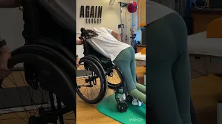 ♿️ Floor to Wheelchair transfer . Instagram @jessonherfeet #paraplegic complete Th10