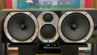 WHARFEDALE  Diamond 10.CM Center Speaker Test -  4K Record by iPhone 12 Pro Max.