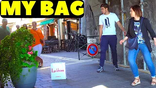 Best #Bushman Prank Reactions; (HOW I GOT MY NEW SHOES)