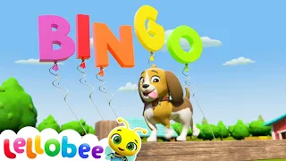 Bingo Song - ABCs and 123s | Nursery Rhymes with Subtitles